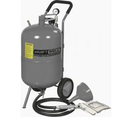 Пескоструйная установка KraftWell бак для песка 74 л KRW-SB20H 