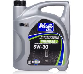 Моторное масло NORD OIL Premium L 5W-30, SL/CF 4 л NRL082 
