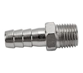 Штуцер елочка 10 мм - наружная резьба 1/4" Pegas pneumatic 4003 