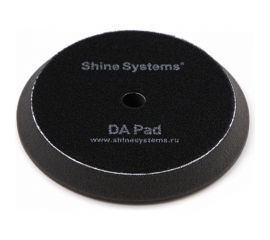 Полировальный круг ультрамягкий DA Foam Pad Black 130 мм, черный Shine systems SS557 