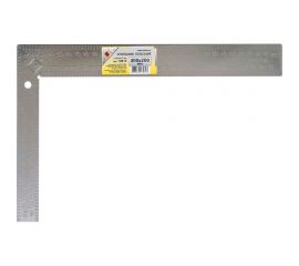 Плоский угольник Энкор 300x200 мм, шкала 2 мм 10819 