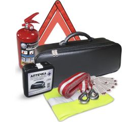 Набор автомобилиста ООО ТПК Сигма Кожзам 7 предметов Н16 