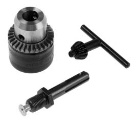 Патрон ключевой (М12х1.25; 1.5-13 мм; переходник на SDS-plus) ТУНДРА 5189417 