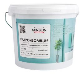 Акриловая гидроизоляция с армирующим волокном для OSB SENBION S-Гидр-15596/6 
