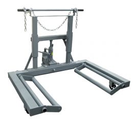 Тележка для колес (1 т, высота подъема 170 мм) WIEDERKRAFT WDK-81001 