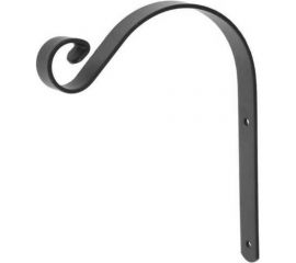 Кронштейн для кашпо Домарт 17 см, черный 170936 