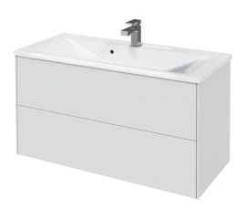 Подвесная тумба под умывальник Toppus Silk 100 premier, белый матовый 9711.003 