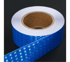 Светоотражающая самоклеящаяся лента СИМАЛЕНД синяя, 5 см х 25 м 7524162 