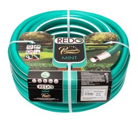 Поливочный армированный шланг REDO Premium Mint пятислойный, 3/4"", 25 м 613425 