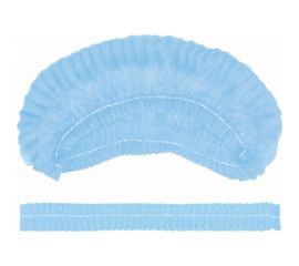 Шапочка ЧИСТОВЬЕ Шарлотта голубая, 50 шт, спанбонд, 15 г/м2 630232 