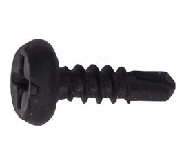 Самосверл. шуруп для тонк. лист. мет. ЕВРОПАРТНЕР пл. гол., ч-п, 3,5x9,5 мм, 30 шт. 14 1389 1 