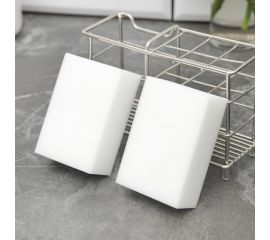 Меламиновая губка для удаления пятен Доляна набор 2 шт, 9х6х3 см 2390587 