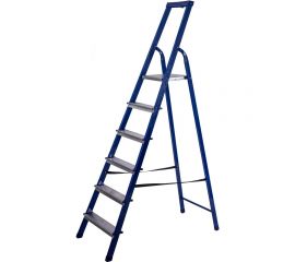 Стальная стремянка с органайзером STAIRS 6 ступеней CS 06 LX 