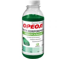 Универсальная колеровочная паста ОРЕОЛ изумруд (14), 100 мл 4771 