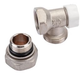 Запорно-балансировочный угловой клапан STOUT Svl-1156-100015 1/2" (с дополнительным уплотнением) RG008VL0HPSIBT 