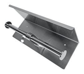 Держатель туалетной бумаги G-teq с полочкой для телефона, хром, 270 мм 25.27 