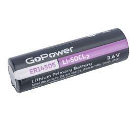 Батарейка GoPower 14505 PC1 Li-SOCl2 3.6V 00-00015333 