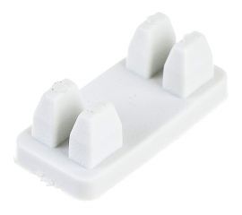 Заглушка для шин TDM 2П, 63А, 50 штук SQ0802-0018 