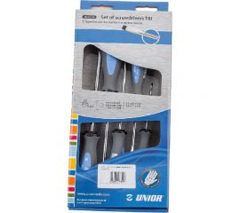 Набор шлицевых отверток Unior рукоятка TBI 5 предметов 3838909163208 