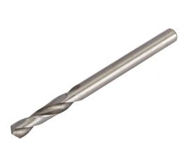 Сверло короткое с вышлифованным профилем по металлу (4.8x26x62 мм; ц/х; Р18) CNIC 53159 