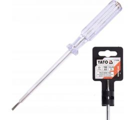 Индикаторная отвертка YATO 250Вт 3х190 мм YT-28300 
