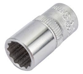 Головка короткая 12-гранная (9 мм; 1/4DR) FORCE 52909 