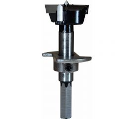 Сверло Форстнера 35 мм, Z3 с регулируемым ограничителем врезания Greencut DL02002 