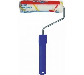 Валик Управдом полиамид, белый с желтой полосой, 240x40 мм, с ручкой 4100003187 