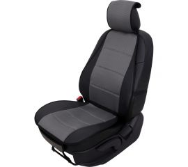 Накидка на сиденье VOIN Simple универсальная, экокожа+полиэстер, 1 шт., порол. VN150101 