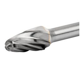 Борфреза твердосплавная форма F (10х20 мм; хвостовик 6 мм) NORGAU 077130600 