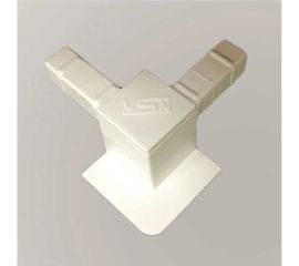 Пластиковый уголок для внутренней вставной москитной сетки KOMFORT москитные системы vsn, белый, 4 шт УПvsn,4 