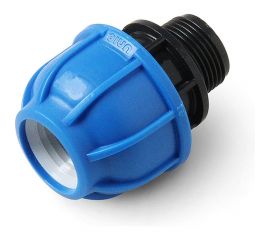 Муфта с наружной резьбой UNIO 20x1/2 71020000000M012b 