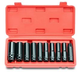 Набор ударных головок 10 предметов, 8-24 мм, 1/2""DR GOODKING G-10010 