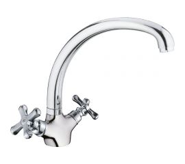 Смеситель для кухни RUSH Bianki с высоким, поворотным изливом, хром BI7650-27 