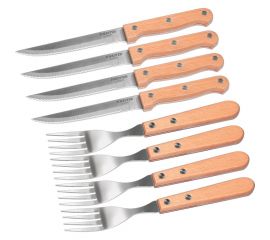 Набор столовых приборов Forester нож+вилка, для гриля, на 4 персоны C827 