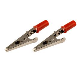 Зажим крокодил REXANT длина 53 мм, ток 15A, 2 шт 16-0009-9 