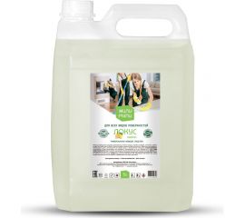 Универальное моющее средство Жили-Мыли ""Локус"" аромат ""Лимон"", 5 л, канистра 4623721540318 