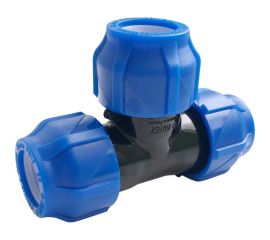 Компрессионный тройник VALFEX ПНД, 63-63-63 1210012636363 