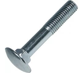 Мебельный болт Саморезик 8,0х160 оц. DIN 603, 20 шт. DIN603-8х160-20 