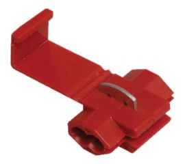 Зажим-ответвитель IEK ЗПО-1, 0,5-1,5 мм2, красный, 100 шт, UMR-10-3-100 