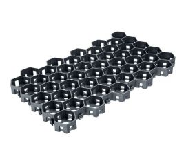 Газонная решетка ПРОТЭКТ 544х336х34 мм, черная ГР-2/6 