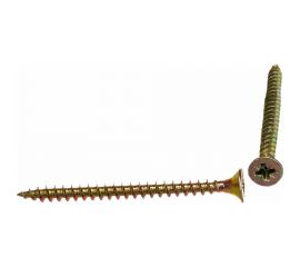 Шуруп крепежная техника желтый цинк, 3,0x20 100 шт. 11306 