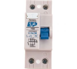Устройство защитного отключения ETP УЗО 2P 16А тип АС 30 мА 4,5 кА 18097 