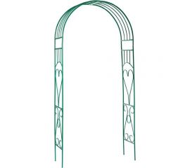 Большая разборная арка ООО Ярмарка-Тверь Лето зеленая, труба диам. 16 и 10 мм Т1009 