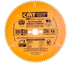 Диск пильный по алюминию (305x2.8/2x30 мм; Z96; TCG NEG -6) CMT 276.305.96M 