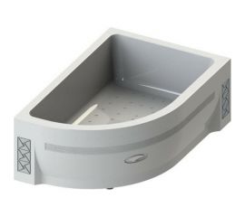 Высокий поддон Радомир к душевому углу Соул 2 120x80 1-11-0-2-0-009 