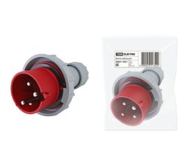 Кабельная в??лка TDM IP67 16А 3Р+РЕ 380В SQ0611-0021 