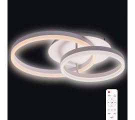 Потолочная светодиодная диммируемая люстра RITTER ECLIPSE с ДУ 3 режима 56Вт 14 м2 белый 52082 9 