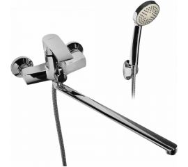 Смеситель для ванной WISENT с изливом 40 см и душем 22243 