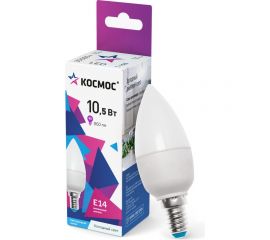 Светодиодная лампа КОСМОС CN E14 10.5W 174-265V 6500K, LkecLED10.5wCNE1465 